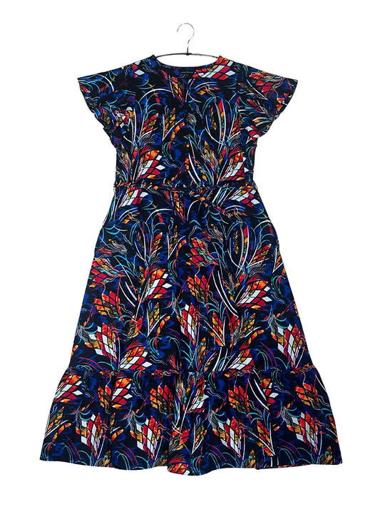 Ruffle Sleeve Dress #782 <L>