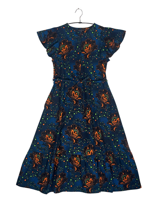 Ruffle Sleeve Dress #799 <M>