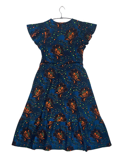 Ruffle Sleeve Dress #799 <M>