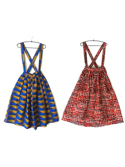 サスペンダースカート