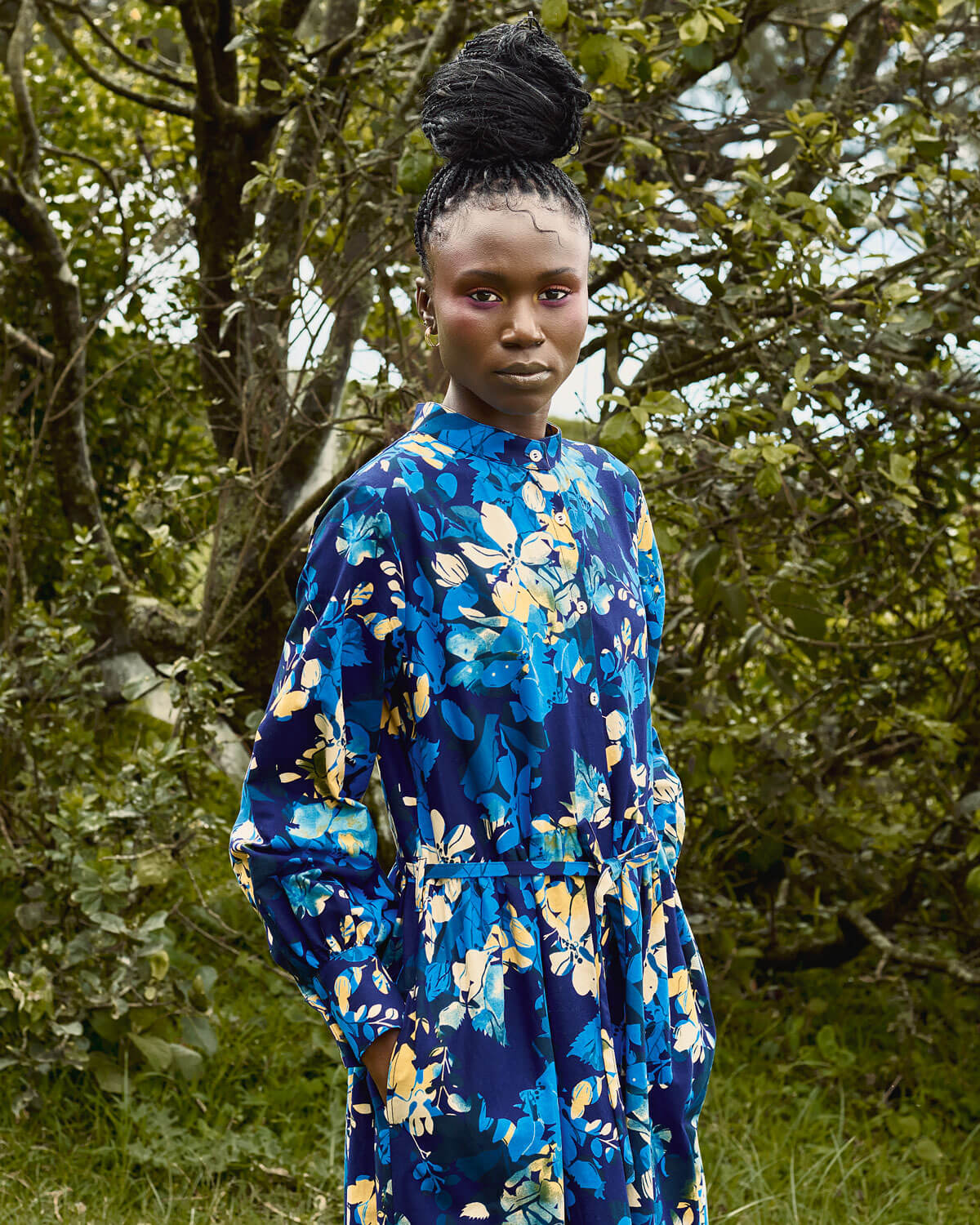 シャツワンピース