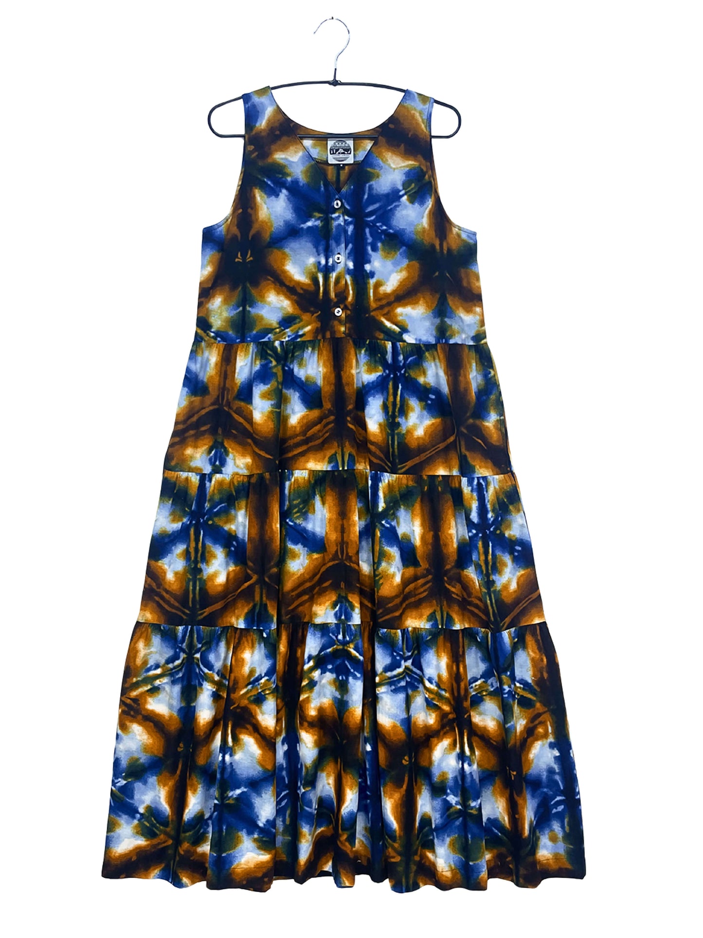 ティアードマキシワンピース