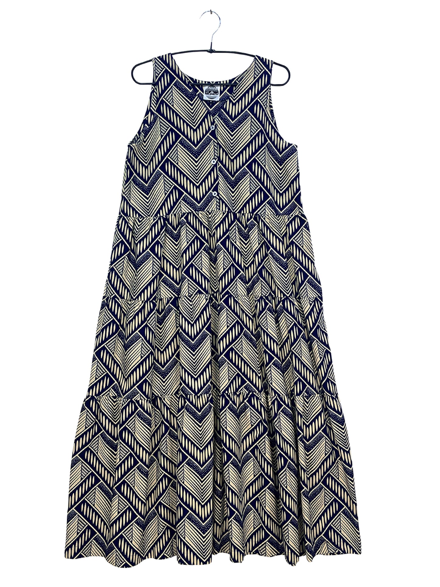 ティアードマキシワンピース