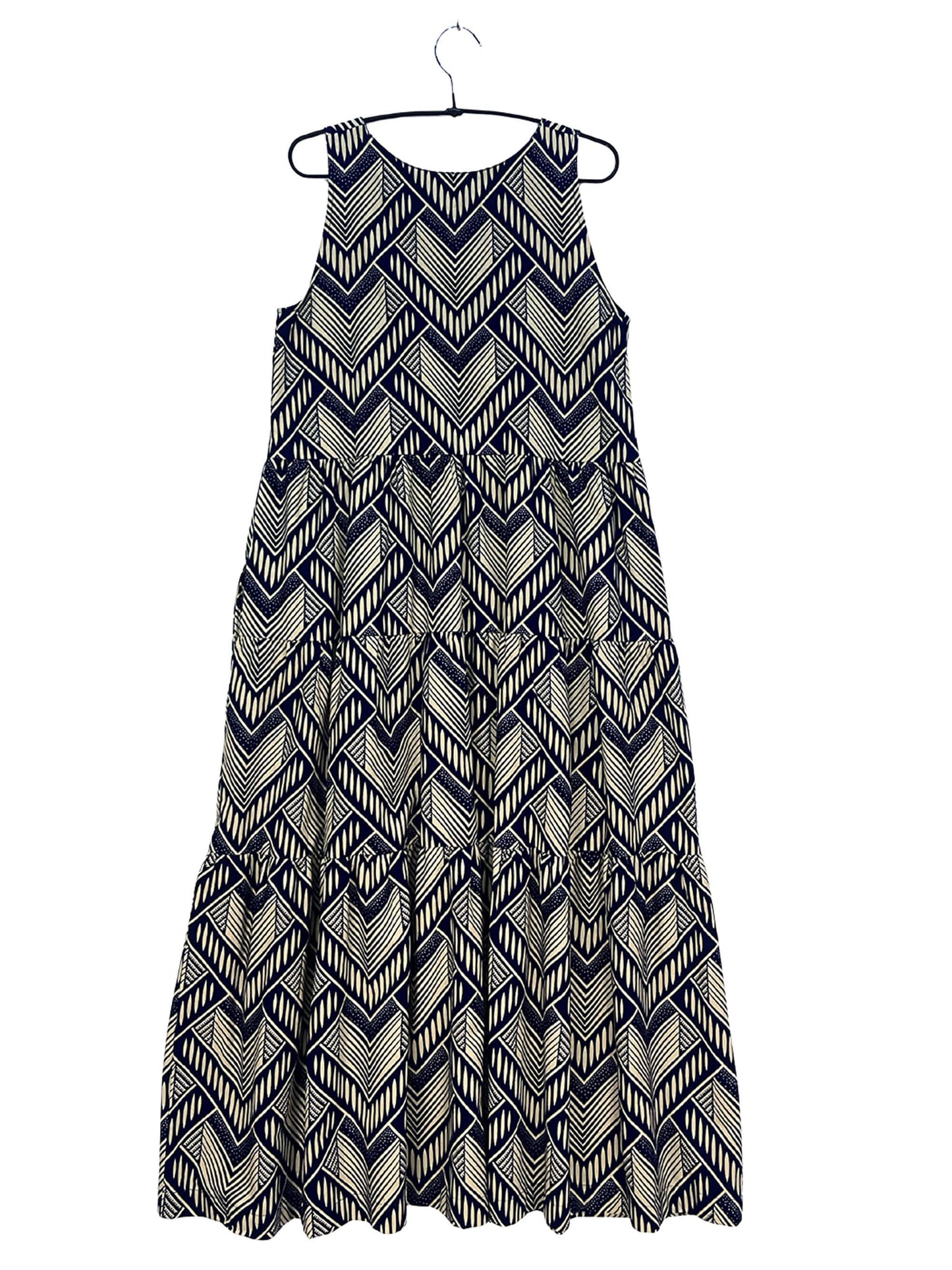 ティアードマキシワンピース