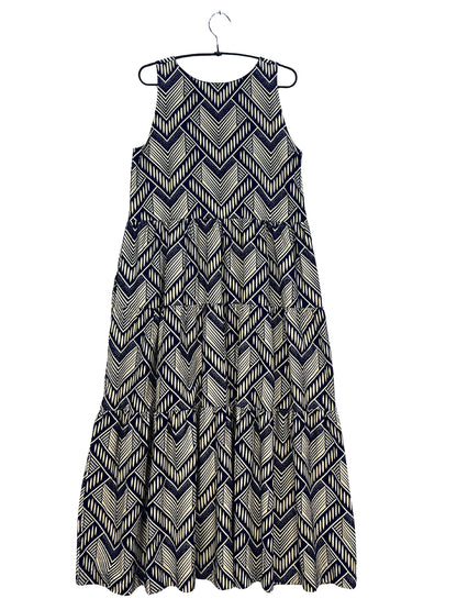 ティアードマキシワンピース