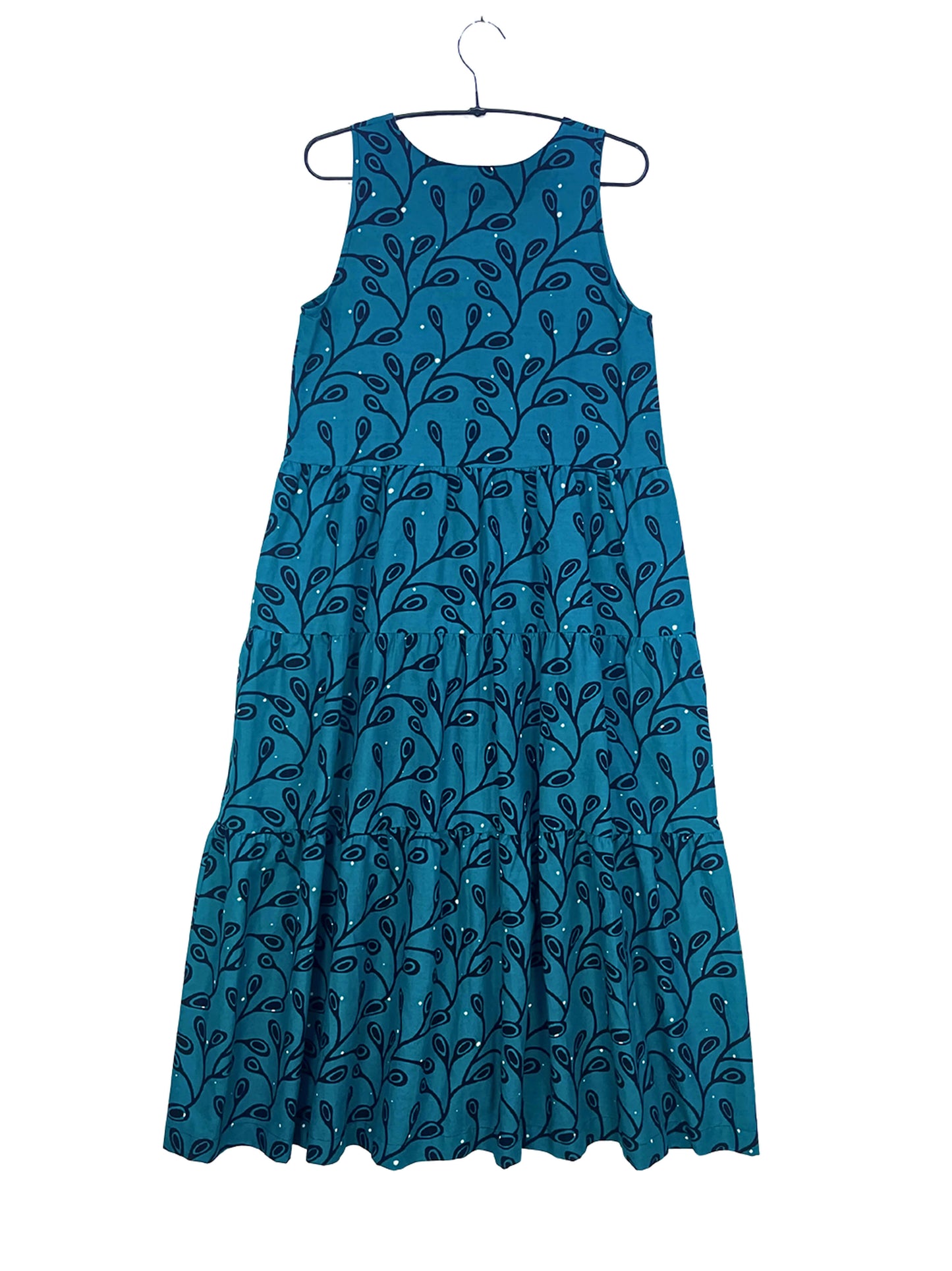 ティアードマキシワンピース