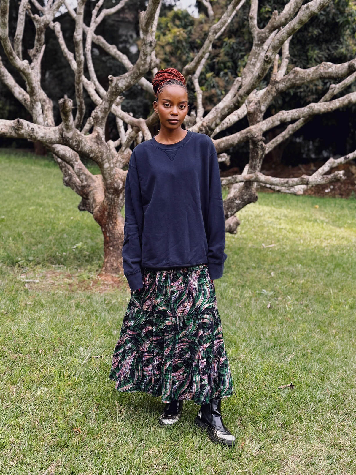 Tiered Skirt