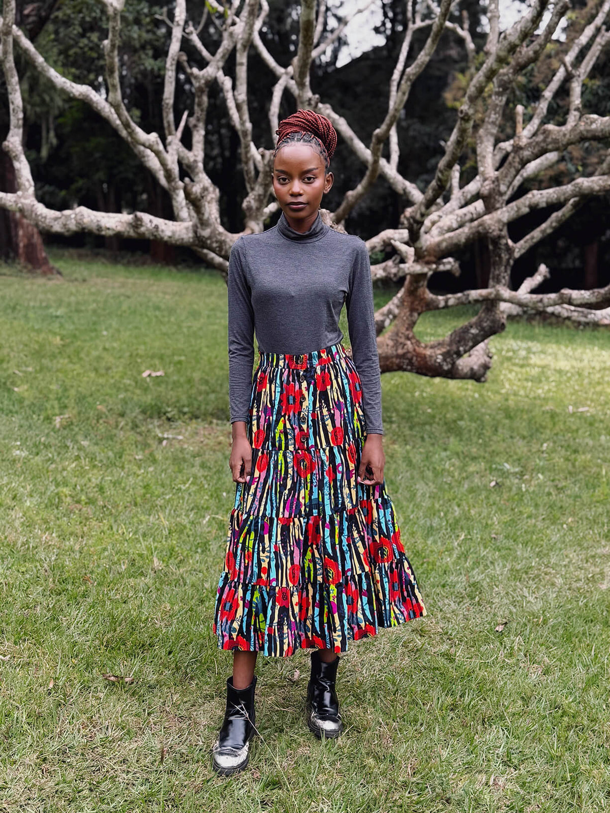 Tiered Skirt
