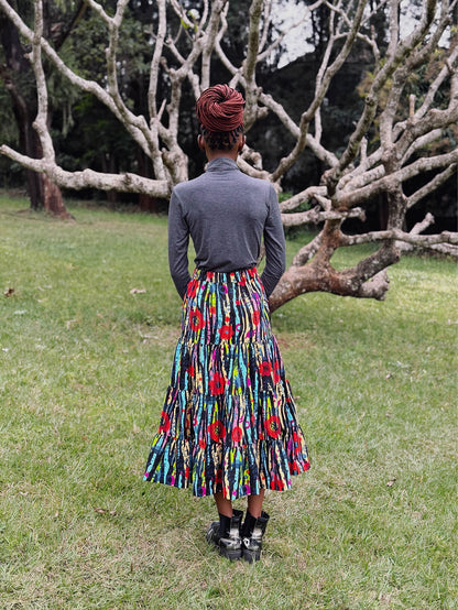 Tiered Skirt