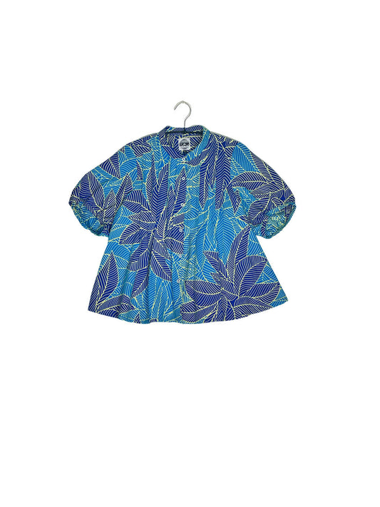 Volume Sleeve Flared Shirt #579 <M>