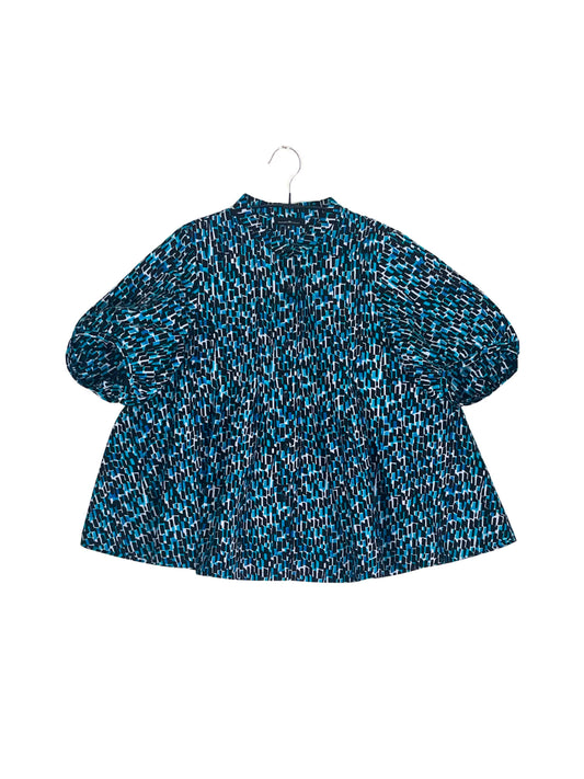 Volume Sleeve Flared Shirt #811 <M>