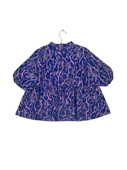 Volume Sleeve Flared Shirt #813 <S>