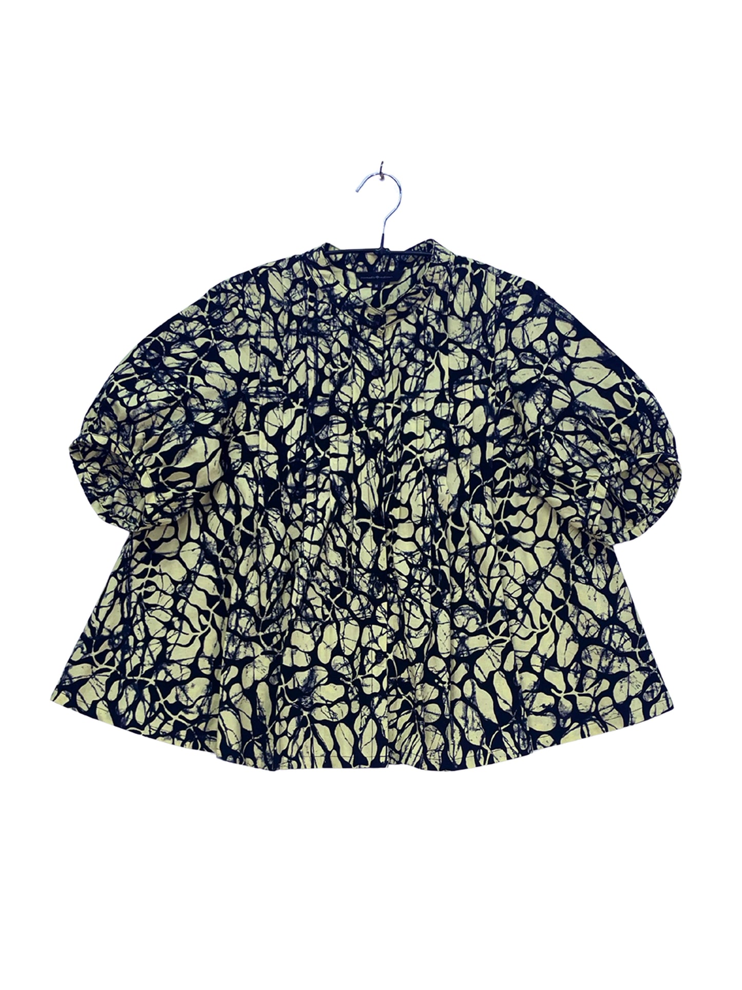 ボリュームスリーブフレアシャツ