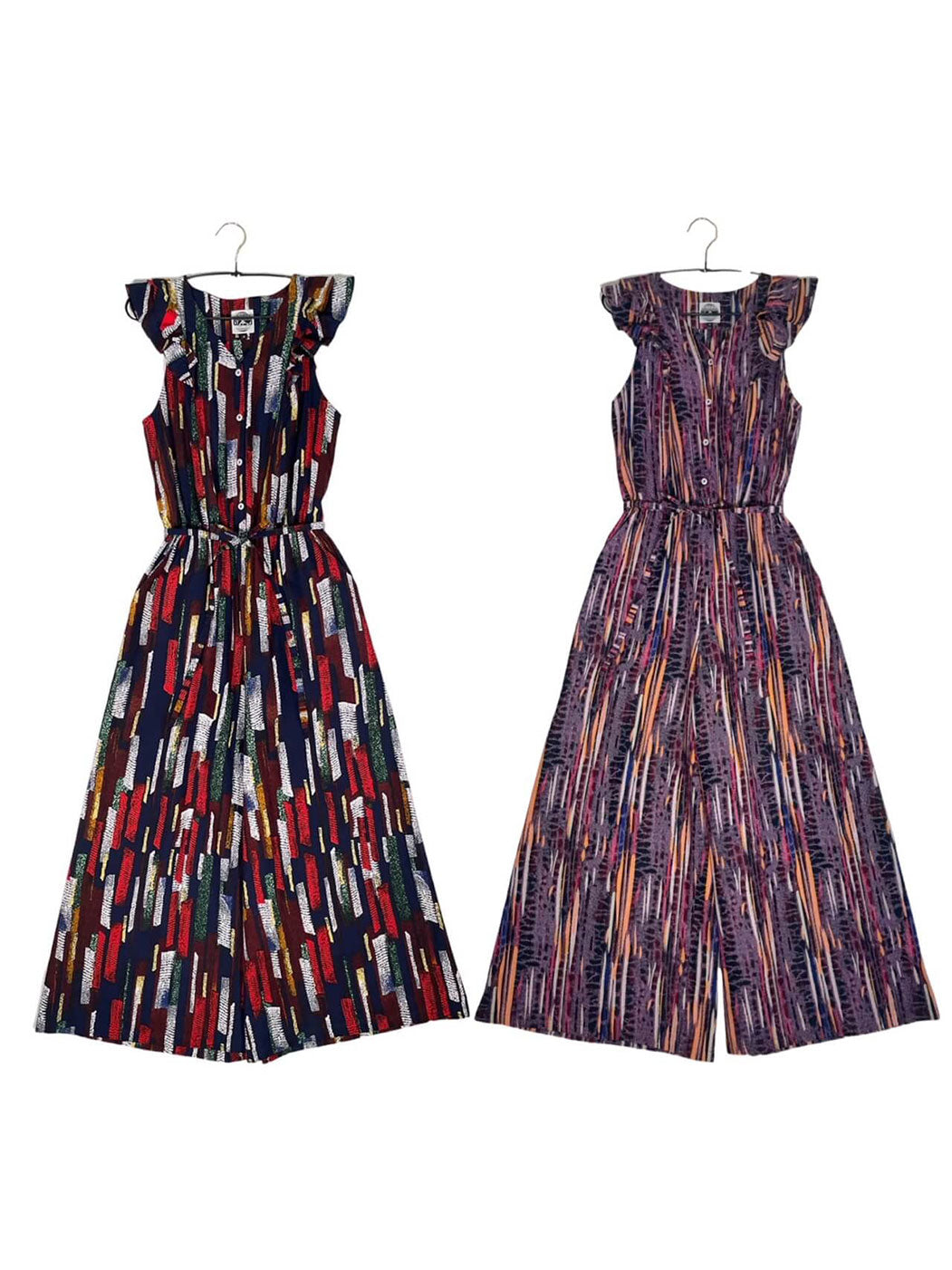 ワイドレッグジャンプスーツ