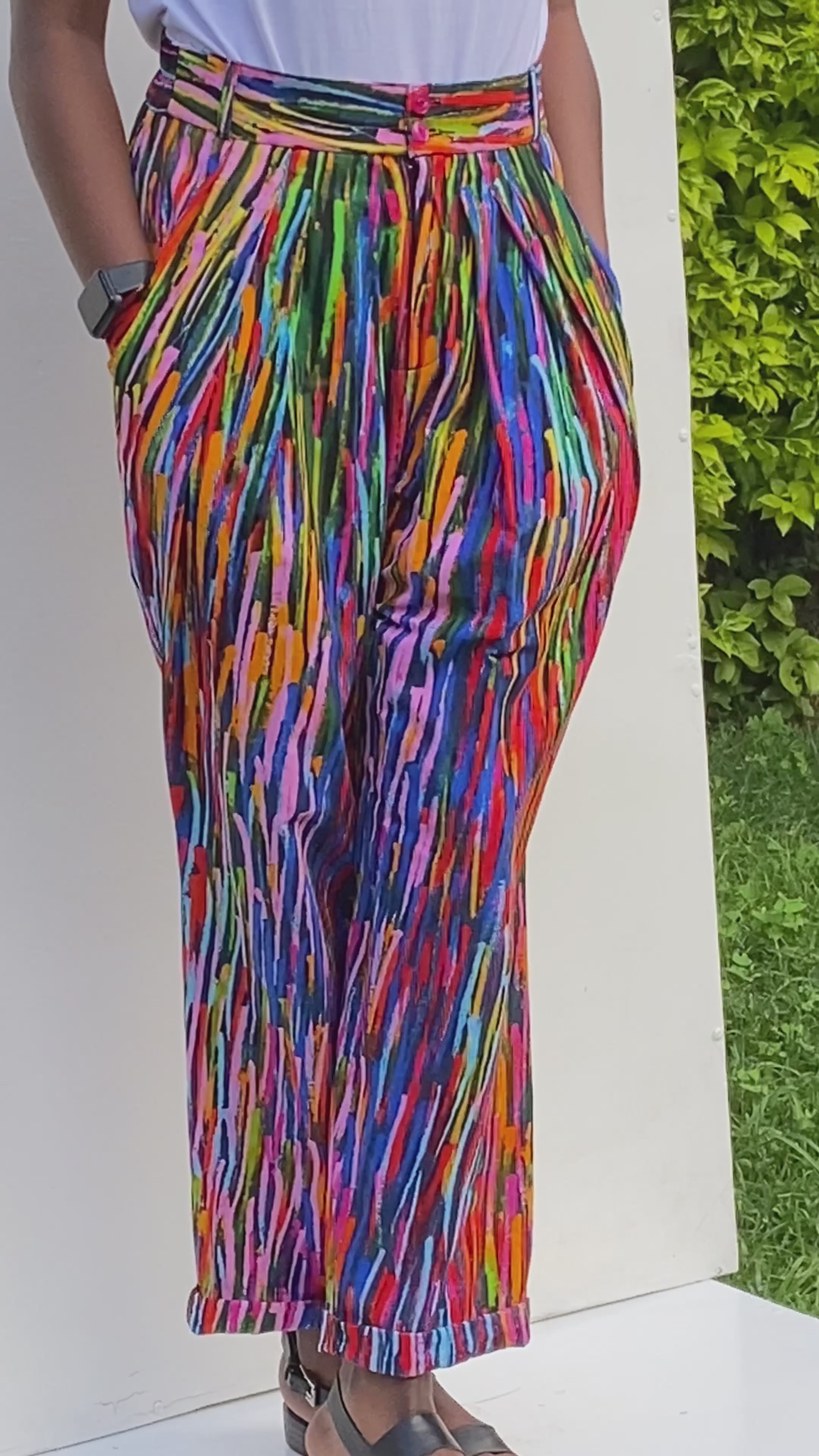Quintuple Pleated Pants – nomadic artisan