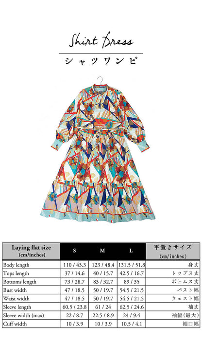 シャツワンピース