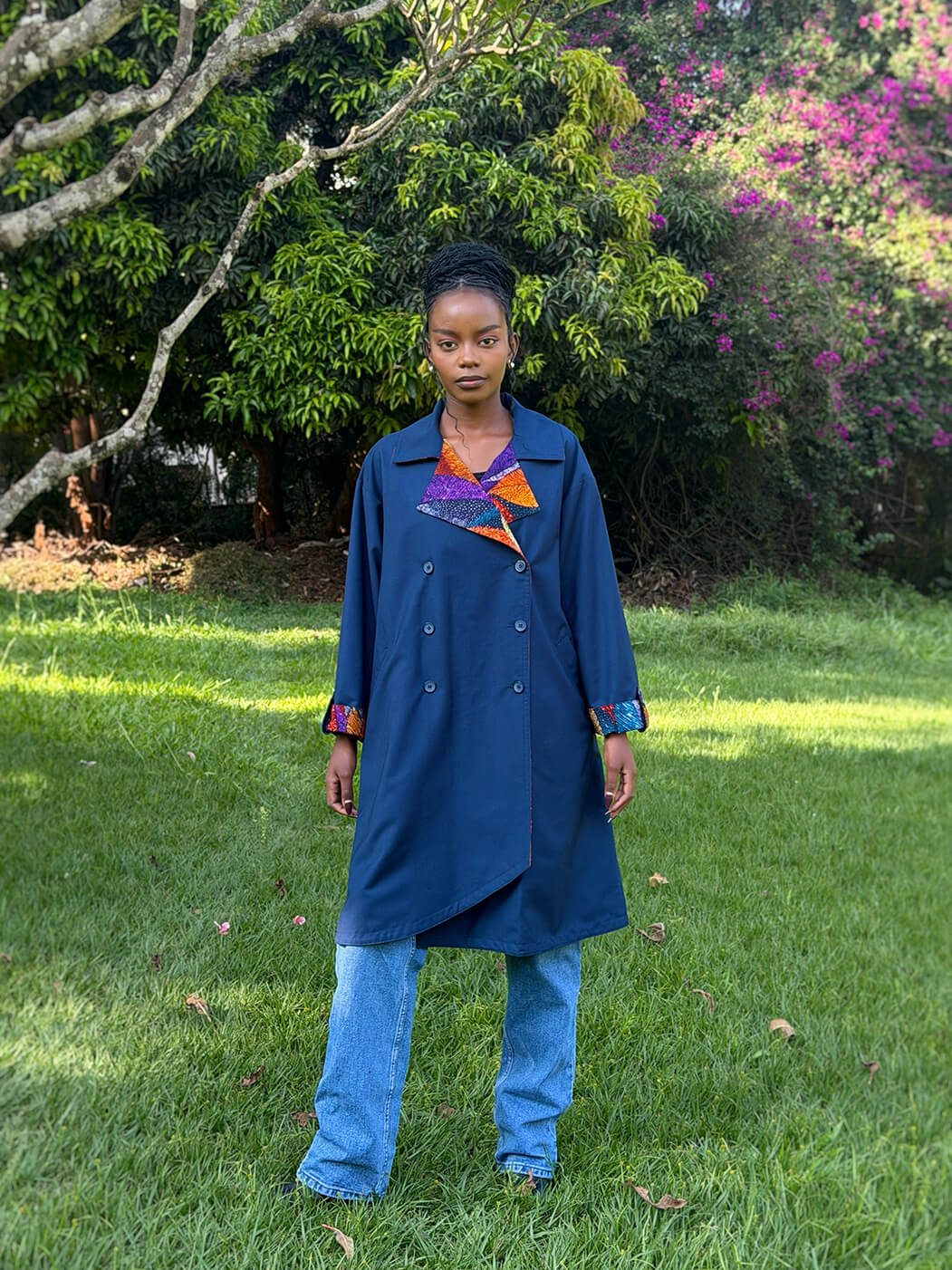 Reversible Balmacaan Coat – nomadic artisan